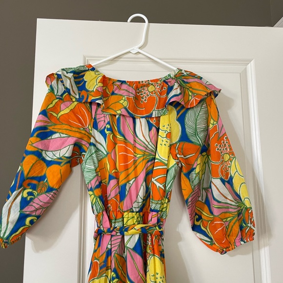 NWT J. Crew belted tropical floral dress 00 - Picture 12 of 14